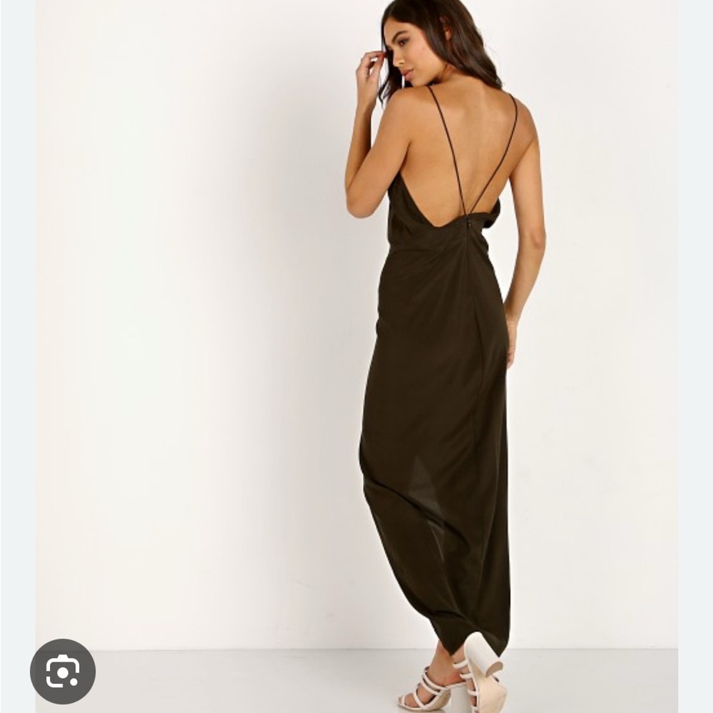 Acacia Nunu black silk dress size small! Worn once-great condition!